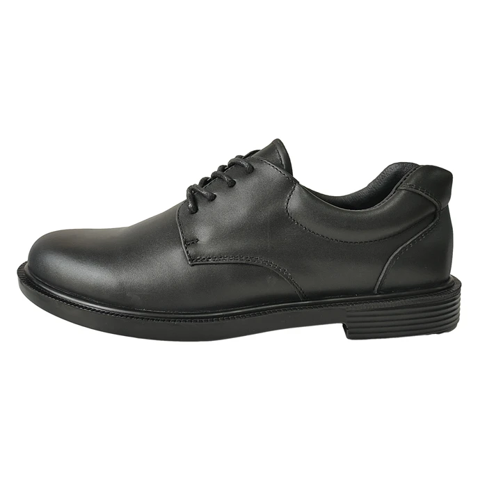 Chaussures d'officier militaire en cuir
